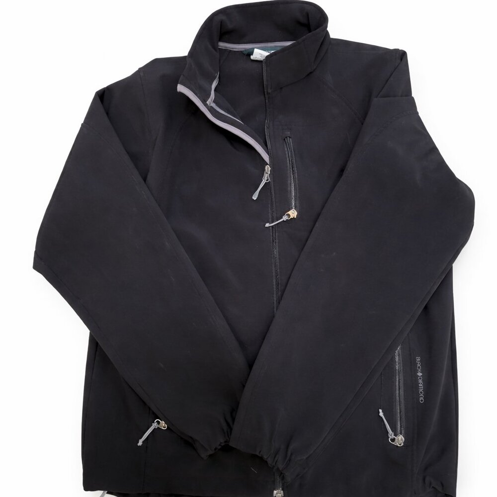 Black Diamond Mens Soft Shell Jacket with Fleece Lining